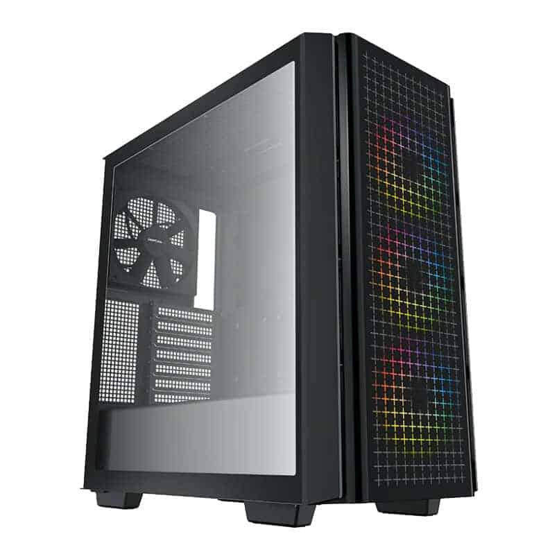 DeepCool CG540 Black ARGB Mid Tower Windowed PC Case